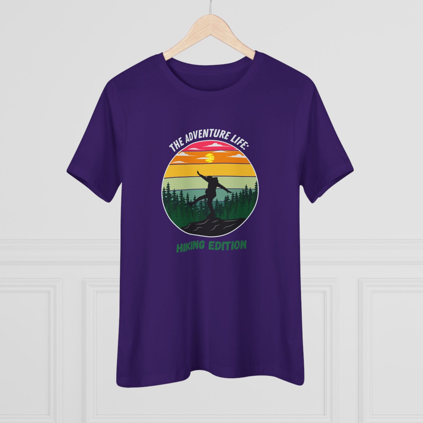 Adventure Life: Hiking Edition Women's Cotton Tee