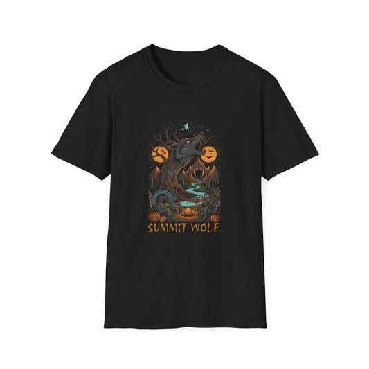 Summit Wolf Howling Wolf Unisex T-Shirt