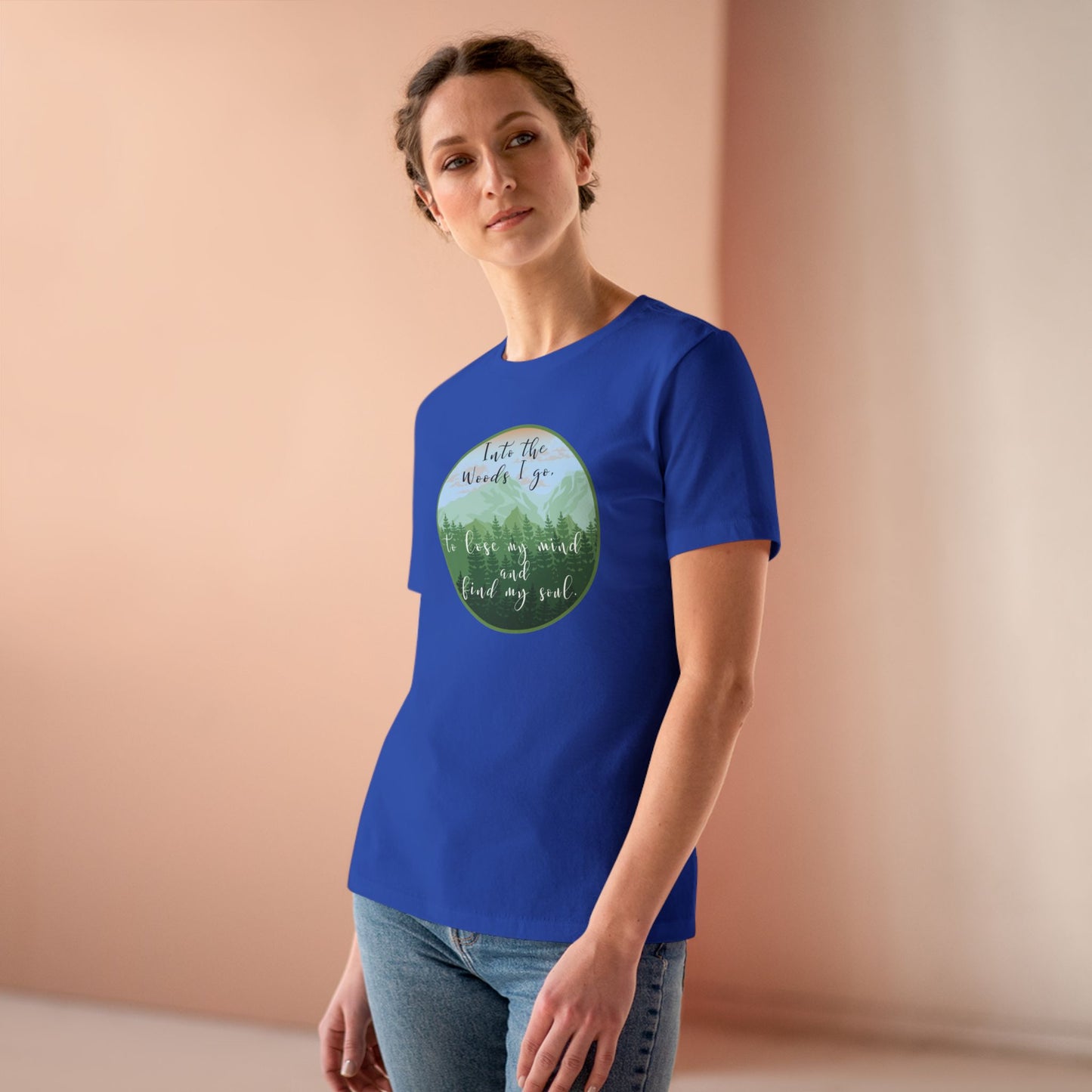 Into The Wood I Go Women's Cotton T-shirt
