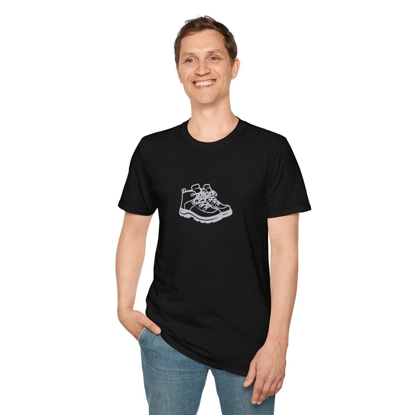Hiking Boots Unisex Softstyle T-Shirt