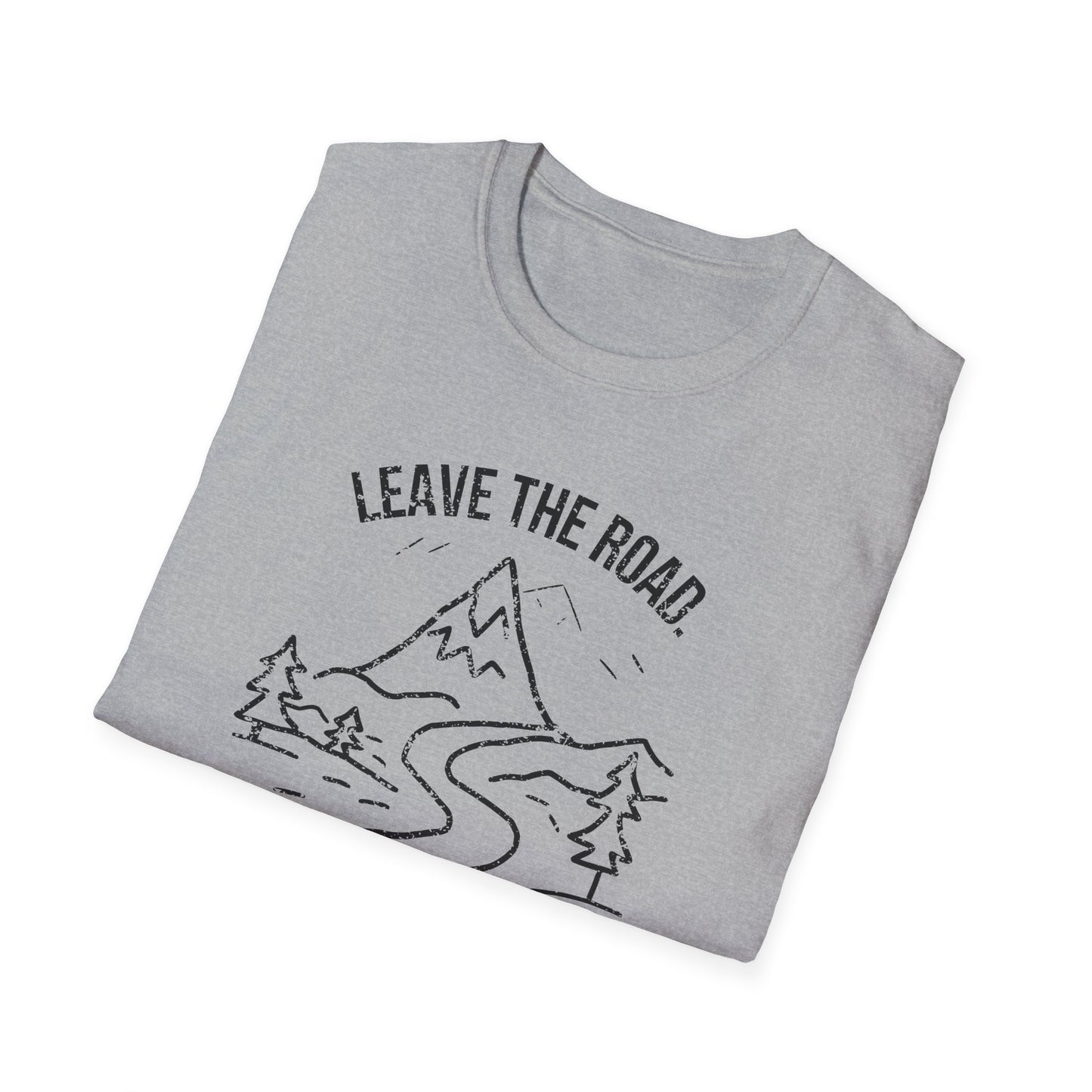 Leave the Road, Take the Trails Unisex Softstyle T-Shirt