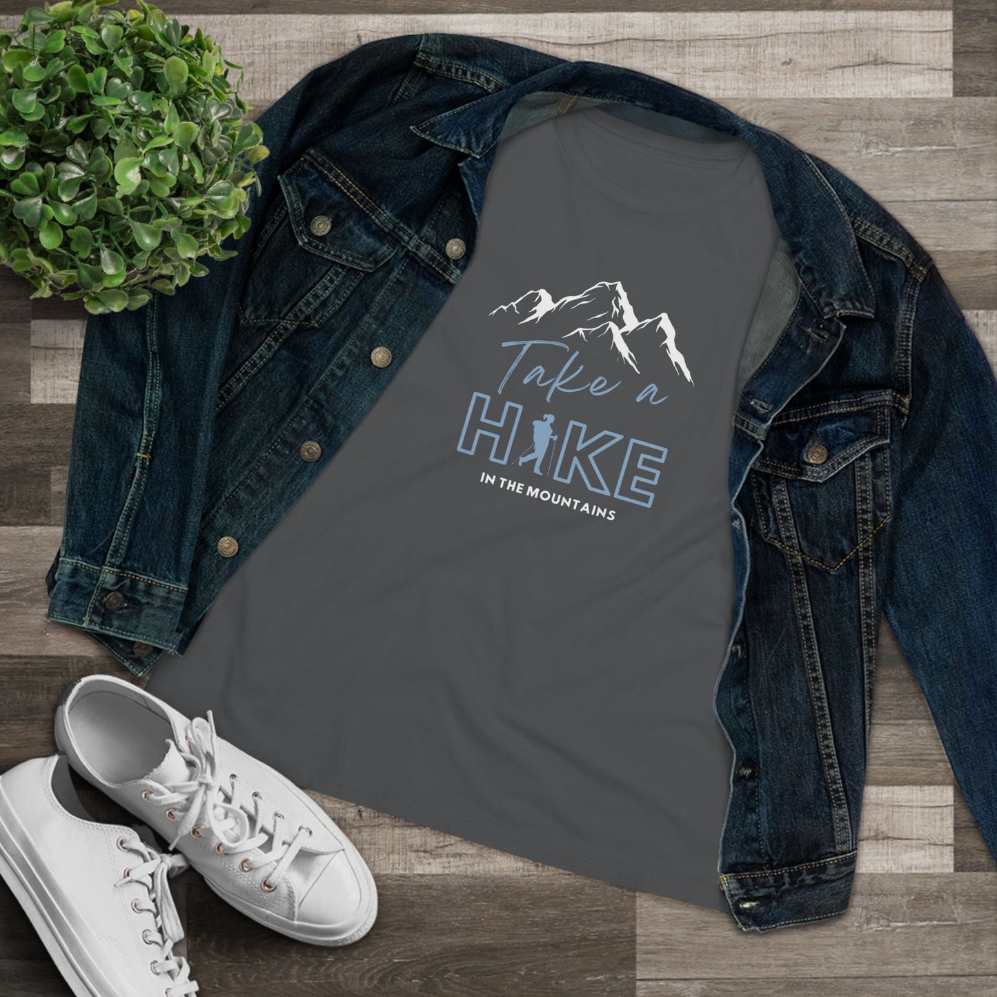 Take A Hike Women's Cotton T-shirt