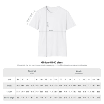 Summer Mode On, Nature Unplugged Unisex Softstyle T-Shirt