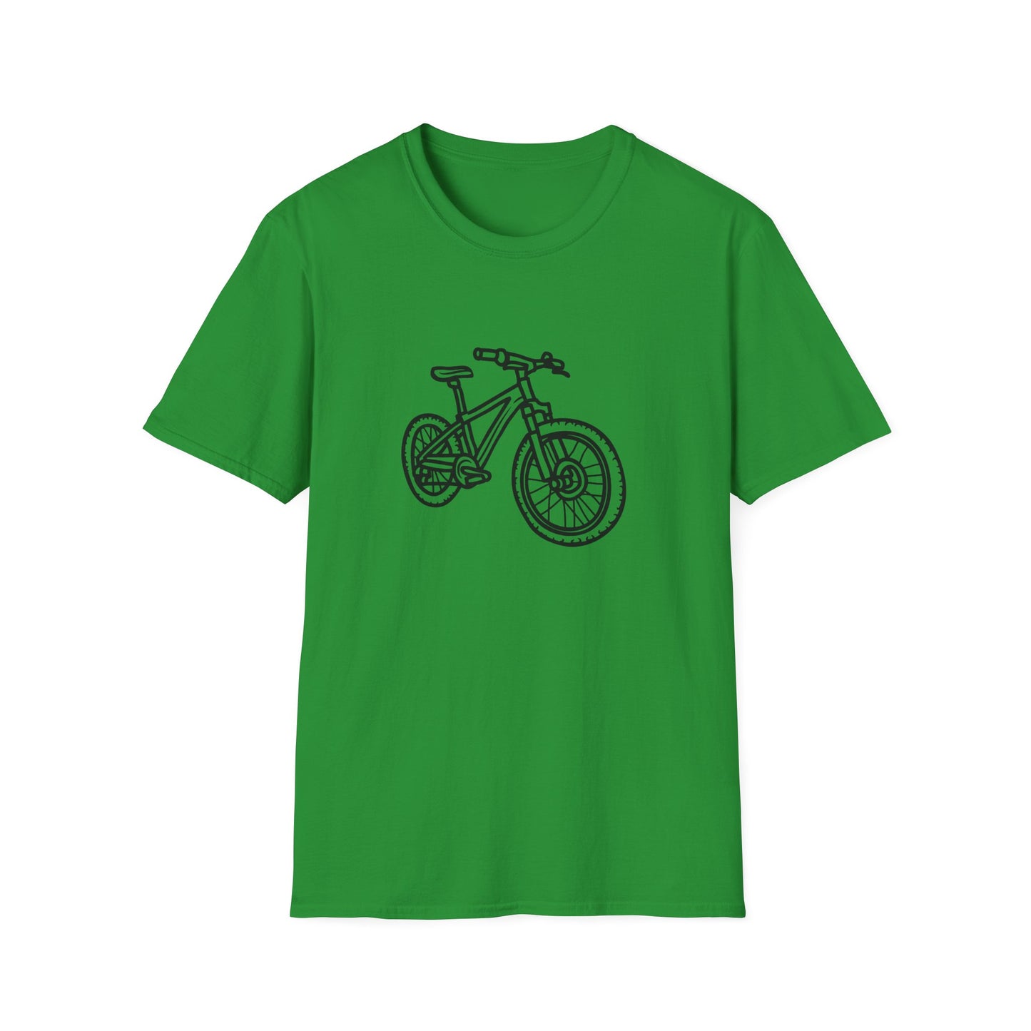 Mountain Bike Unisex T-Shirt - Outdoor Adventure Drawing