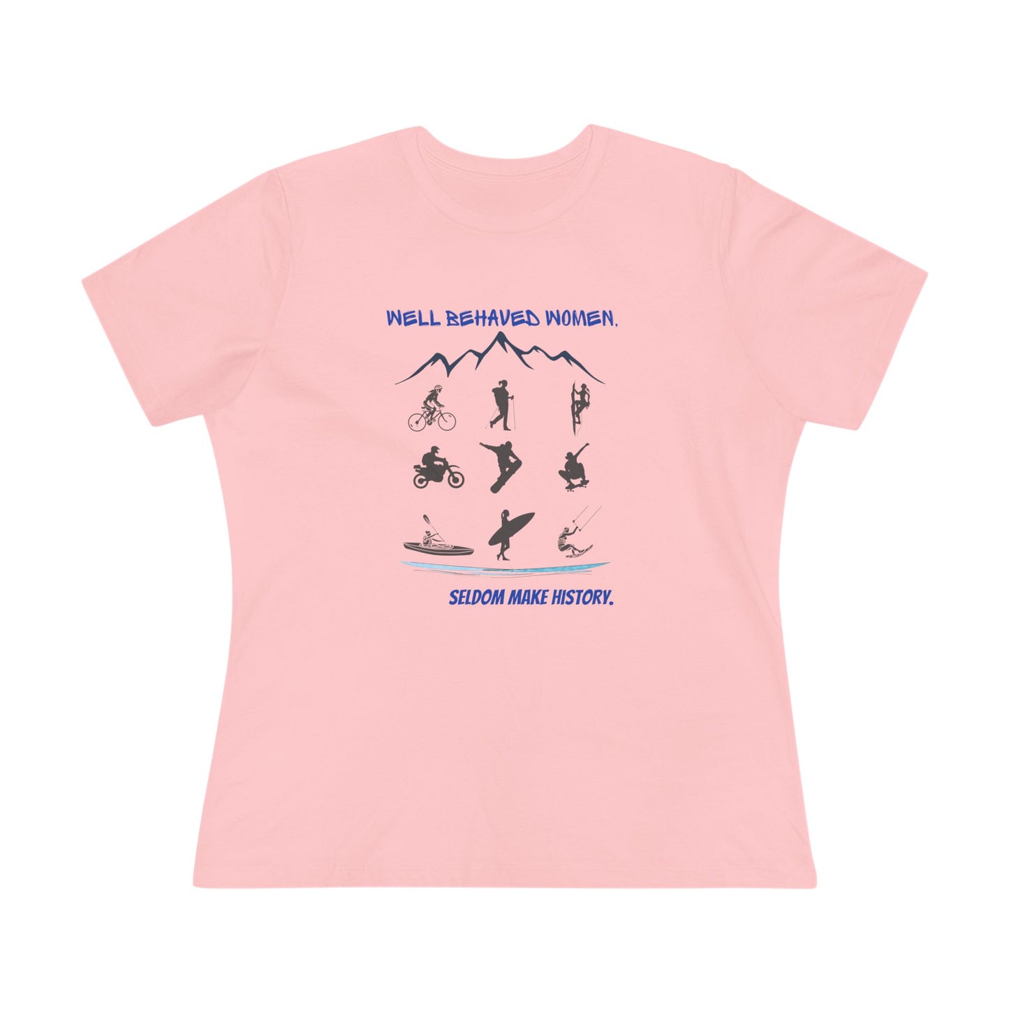 Empowered Women's Cotton Tee - Well Behaved Women