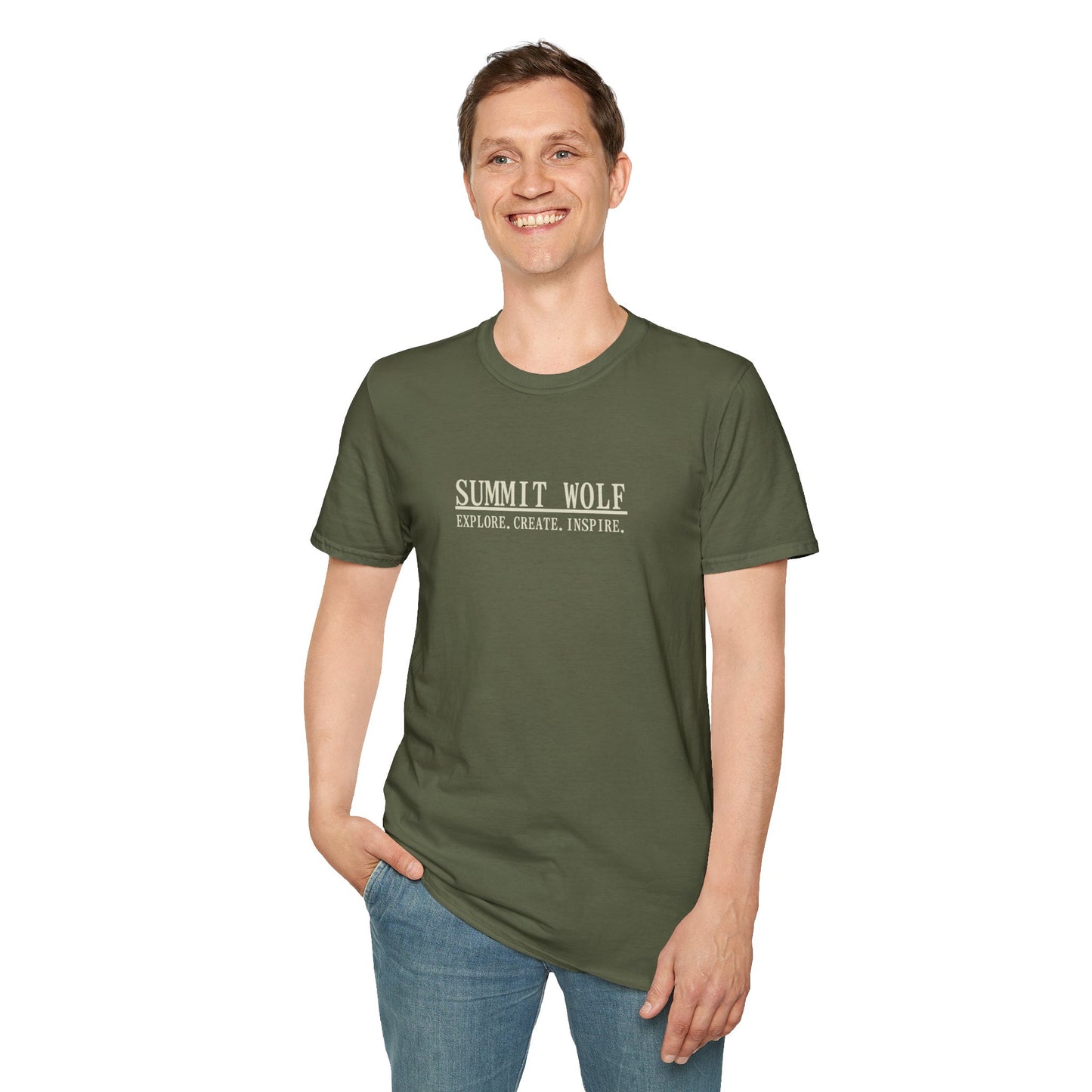 Howling Summit Wolf Japanese Ukiyo-e T-Shirt