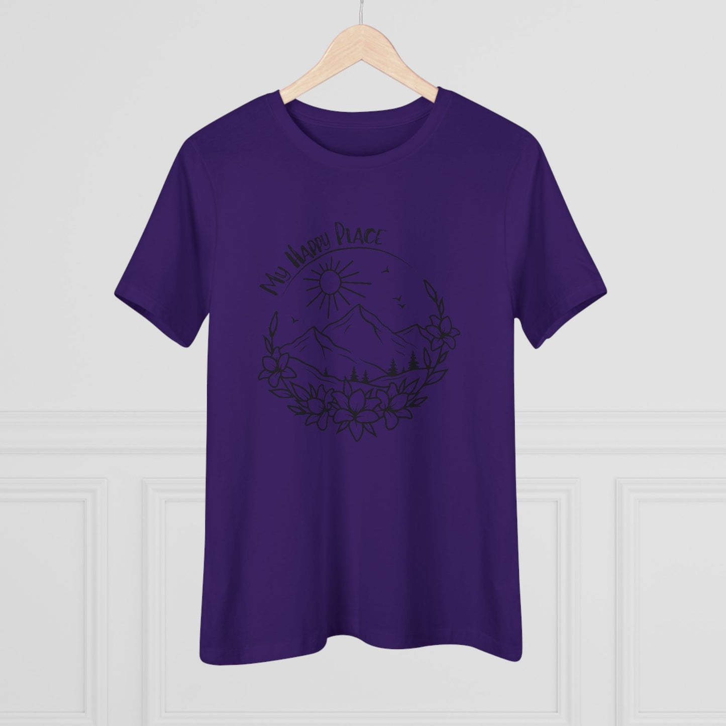 My Happy Place Women's Cotton Tee