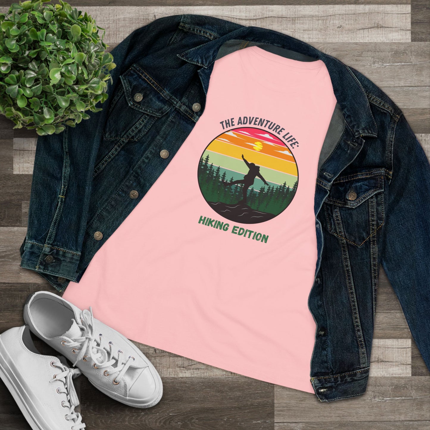 Adventure Life: Hiking Edition Women's Cotton Tee