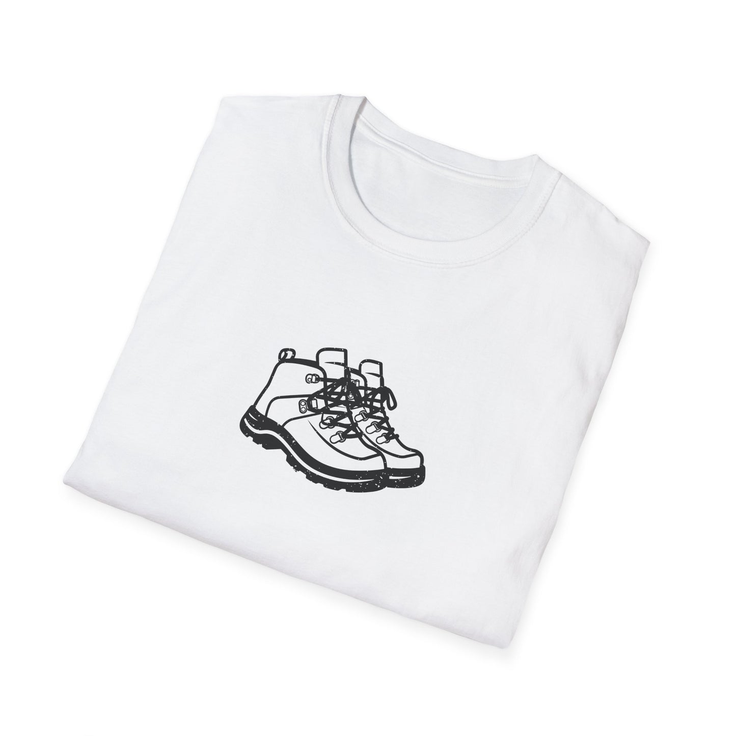Hiking Boots Unisex Softstyle T-Shirt