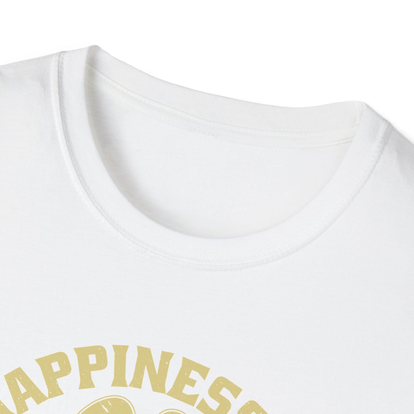 Hiking with My Dog Unisex Softstyle T-Shirt