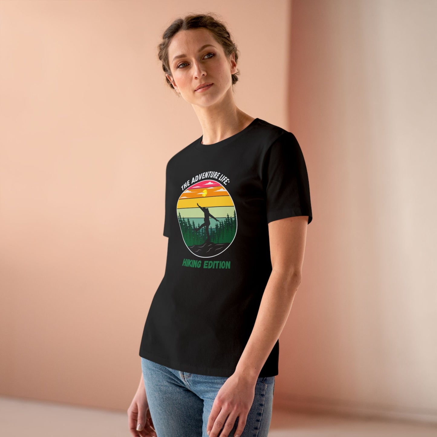 Adventure Life: Hiking Edition Women's Cotton Tee