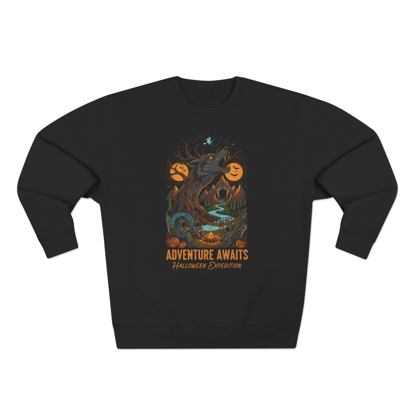 Halloween Adventure Awaits Sweatshirt