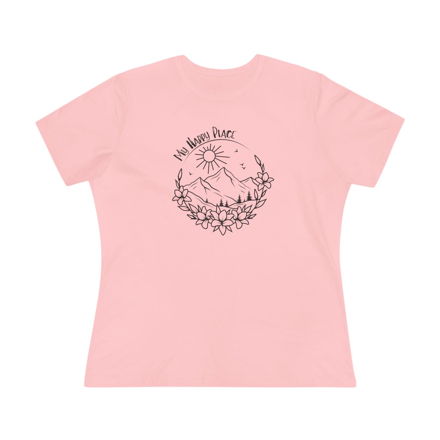 My Happy Place Women's Cotton Tee