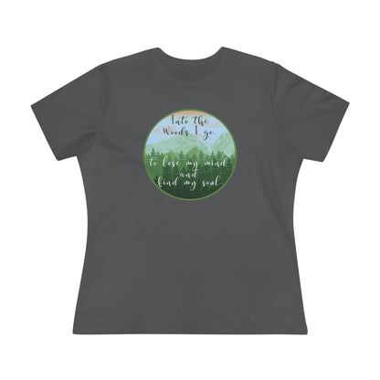 Into The Wood I Go Women's Cotton T-shirt