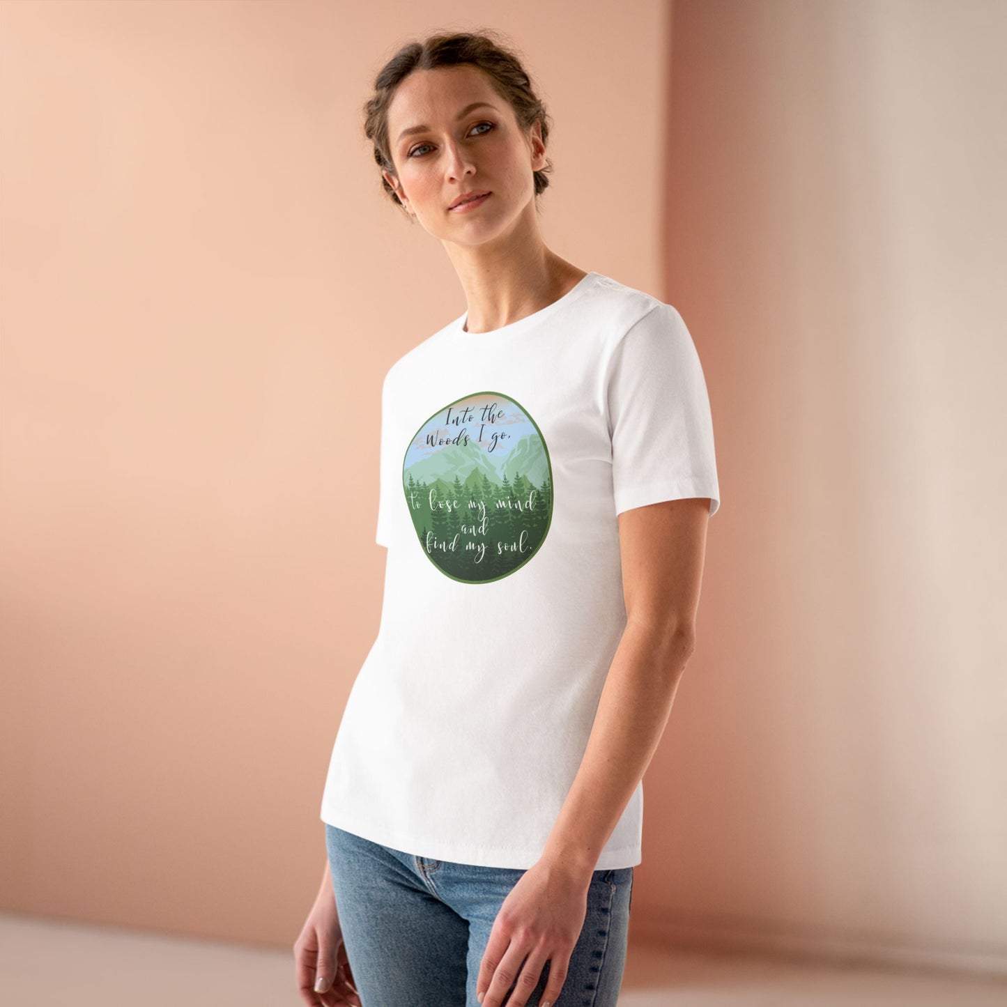 Into The Wood I Go Women's Cotton T-shirt