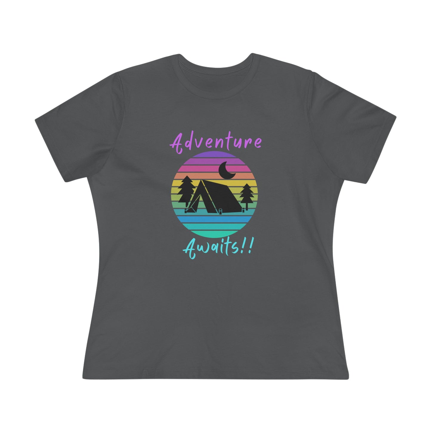 Adventure Awaits Women's Cotton Tee