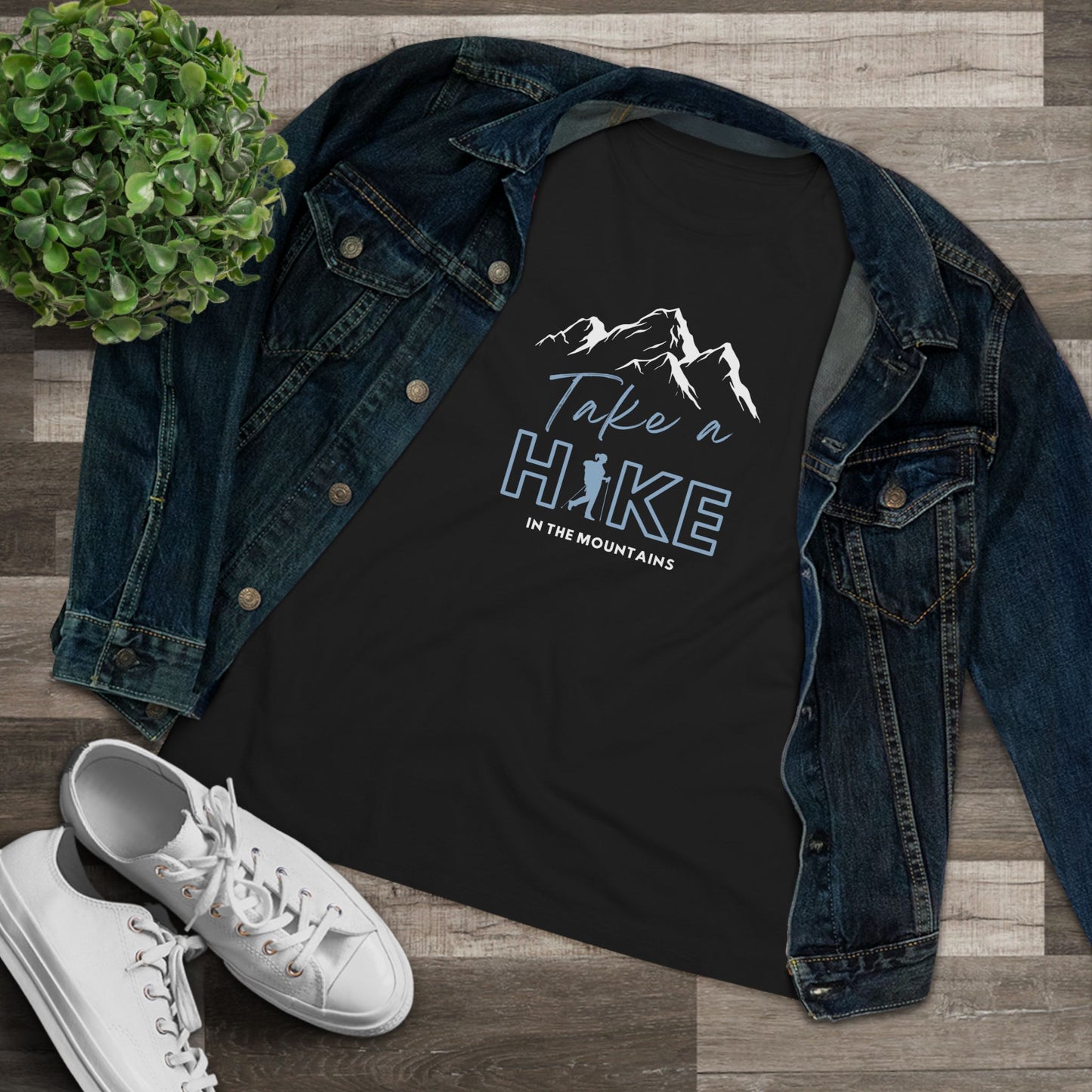Take A Hike Women's Cotton T-shirt