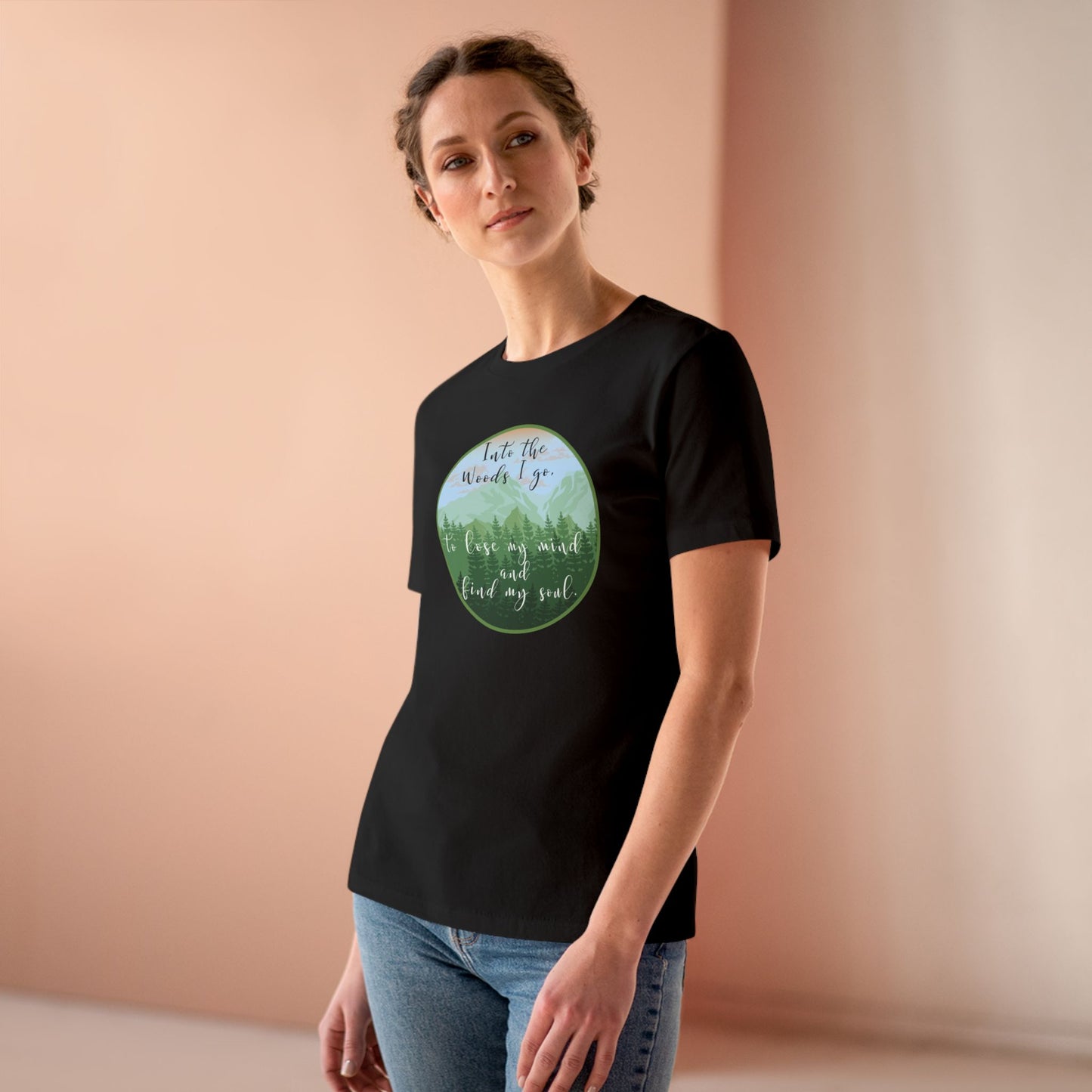 Into The Wood I Go Women's Cotton T-shirt