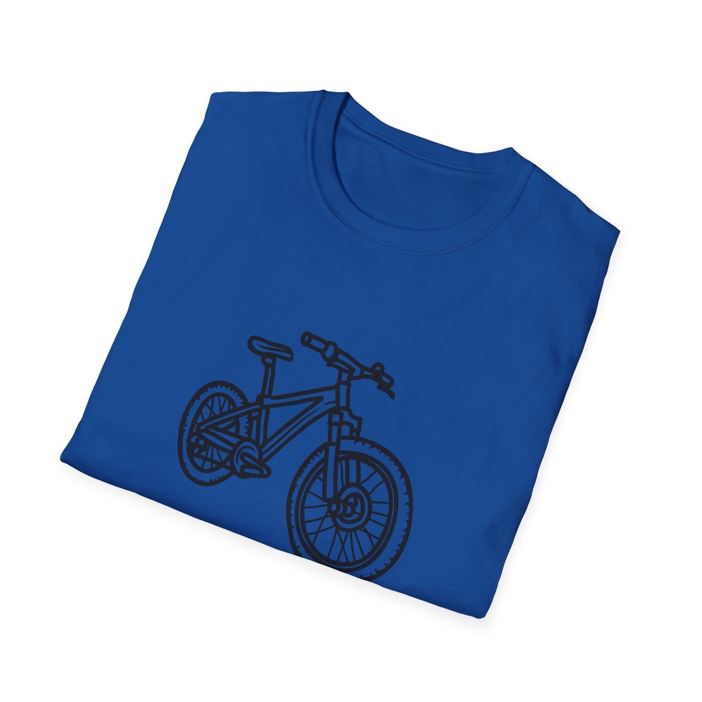 Mountain Bike Unisex T-Shirt - Outdoor Adventure Drawing