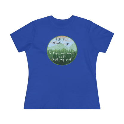 Into The Wood I Go Women's Cotton T-shirt
