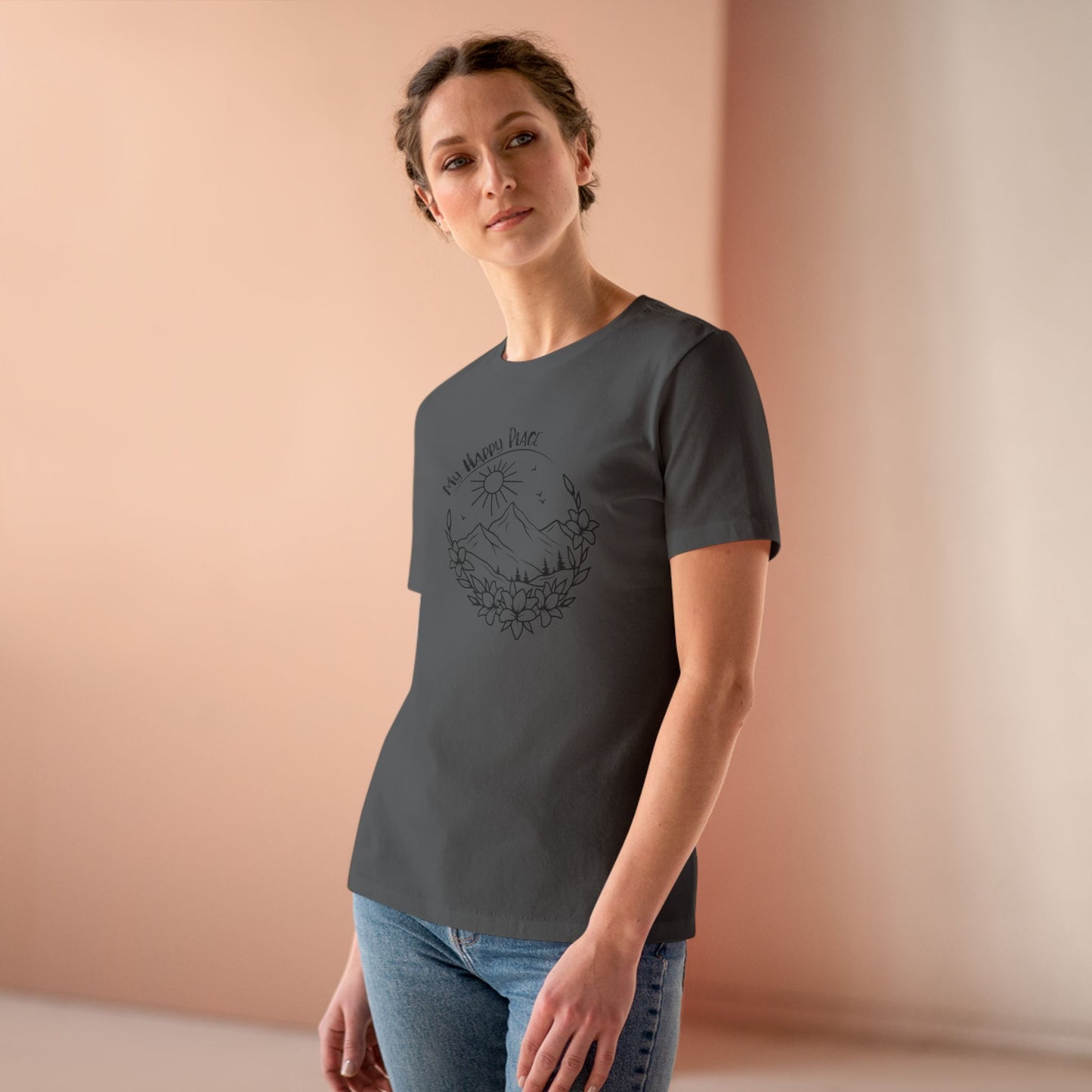 My Happy Place Women's Cotton Tee