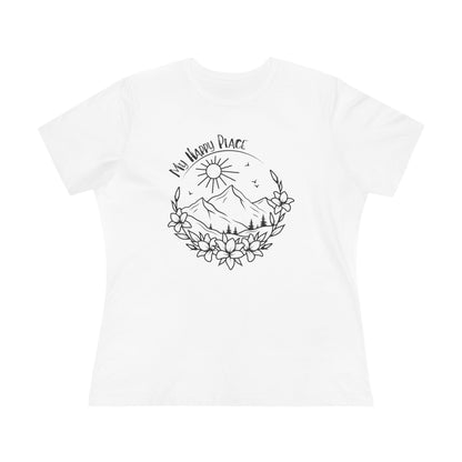My Happy Place Women's Cotton Tee