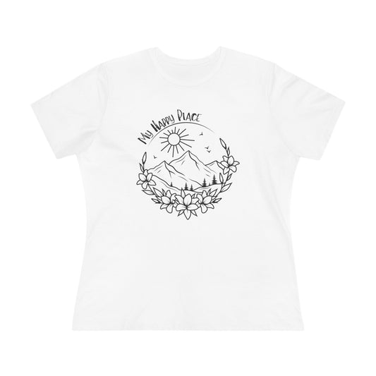 My Happy Place Women's Cotton Tee