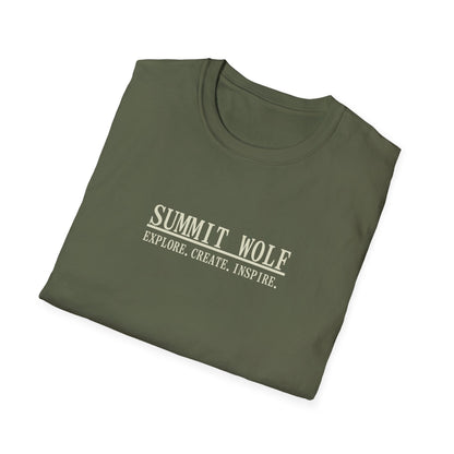 Howling Summit Wolf Japanese Ukiyo-e T-Shirt