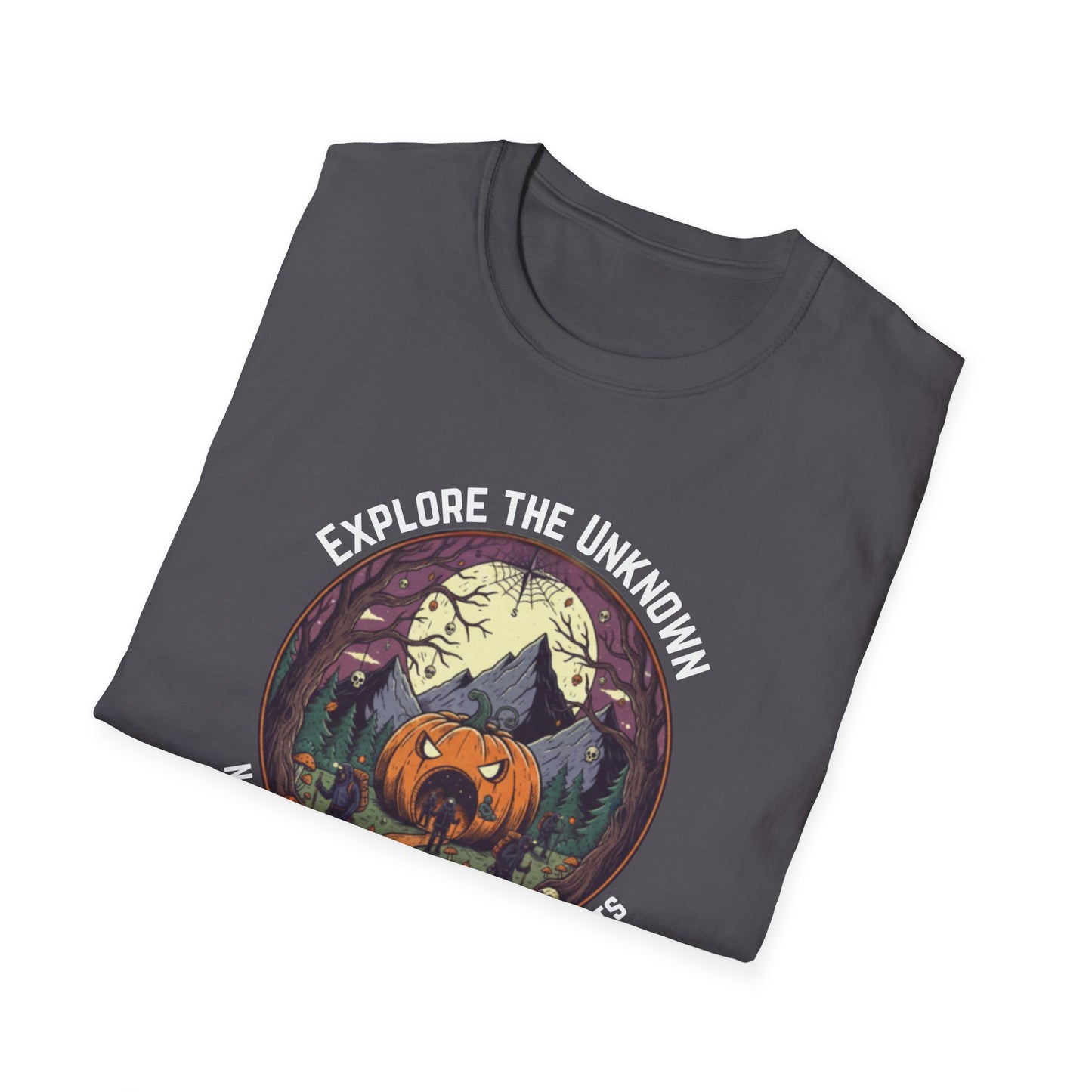 Explore the Unknown Unisex Softstyle Graphic T-Shirt