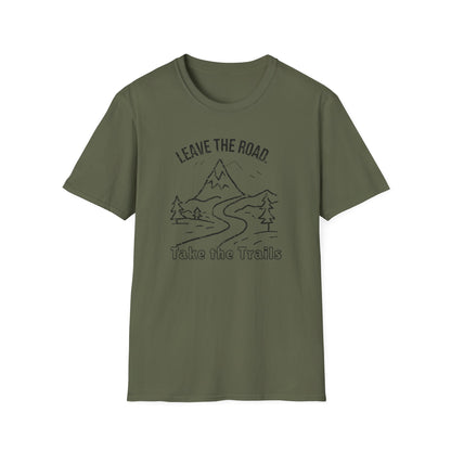 Leave the Road, Take the Trails Unisex Softstyle T-Shirt