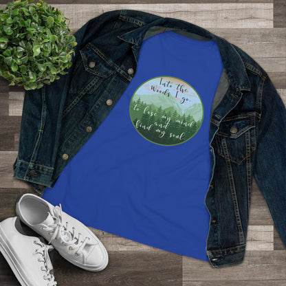 Into The Wood I Go Women's Cotton T-shirt