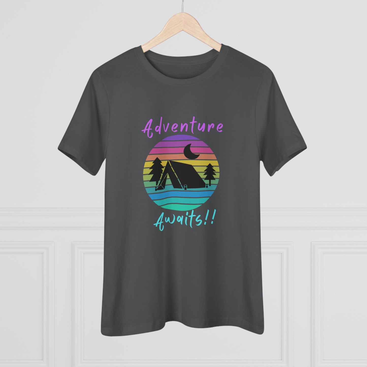 Adventure Awaits Women's Cotton Tee
