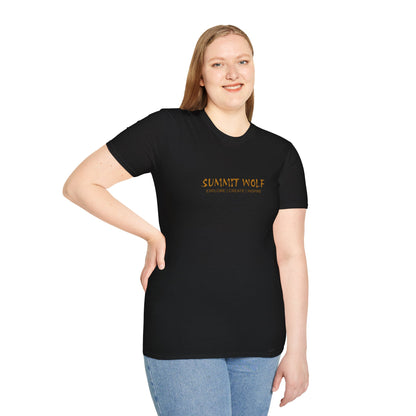 Summit Wolf Howling Double Print Unisex T-Shirt