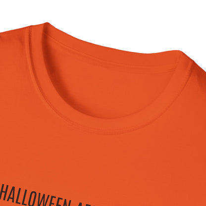 Halloween Adventure T-Shirt, Unisex Softstyle Tee, Spooky Campfire Shirt, Ghosts & Halloween Vibe, Perfect for Fall Celebrations, [...]