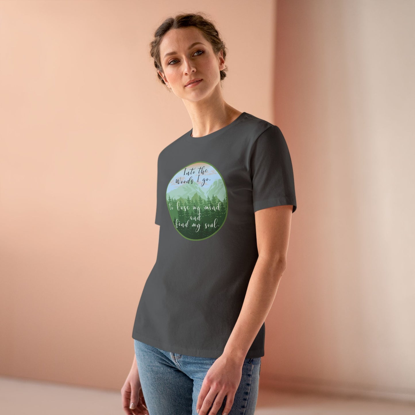 Into The Wood I Go Women's Cotton T-shirt