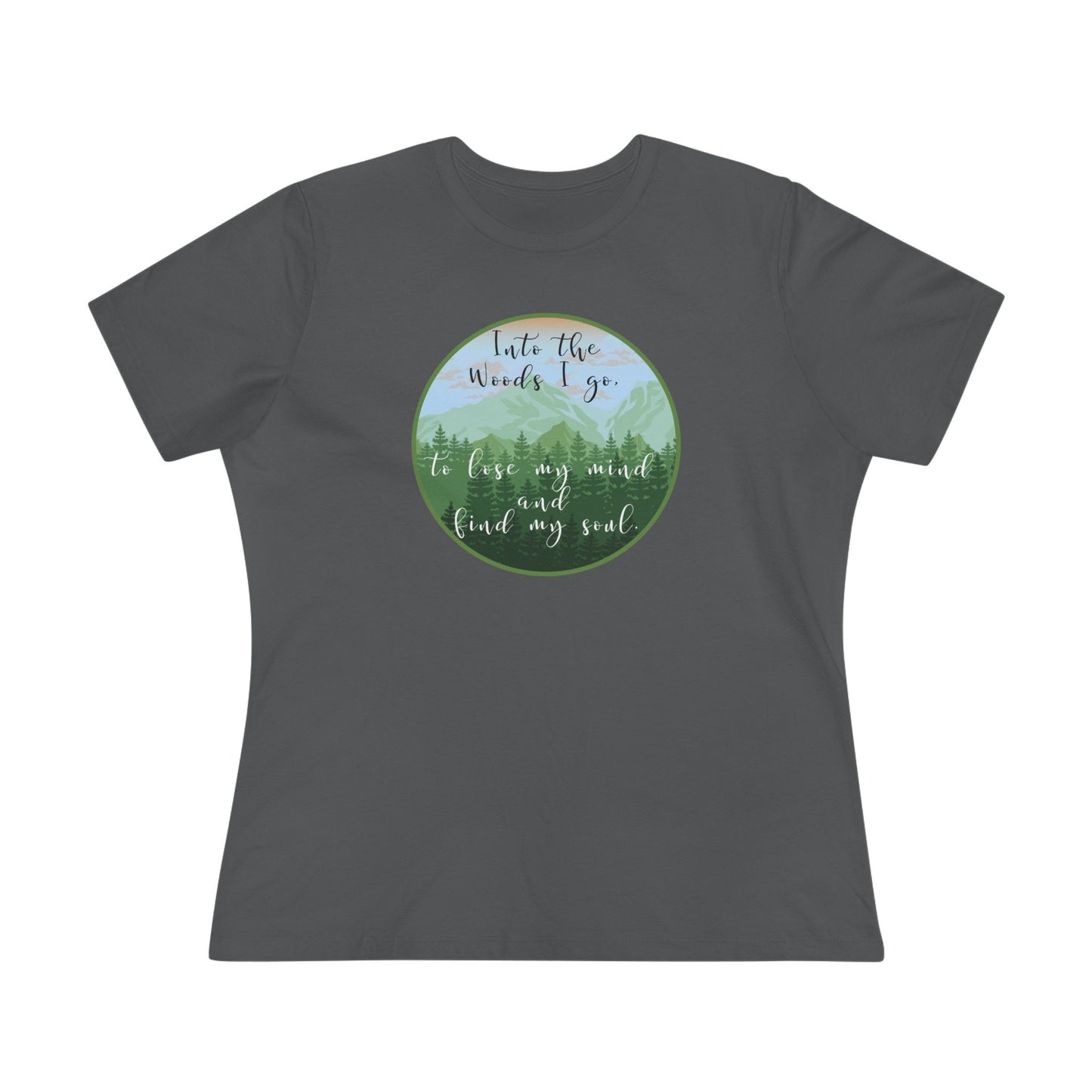 Into The Wood I Go Women's Cotton T-shirt