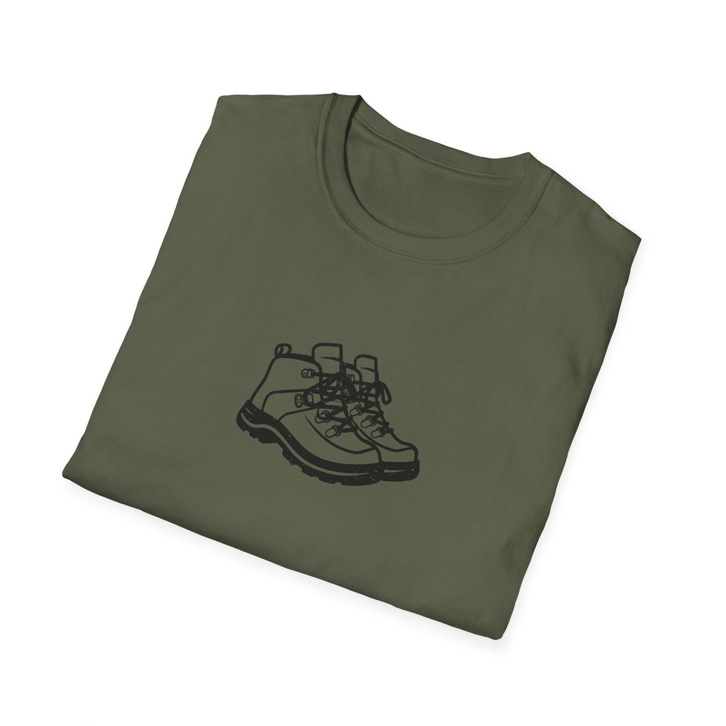 Hiking Boots Unisex Softstyle T-Shirt