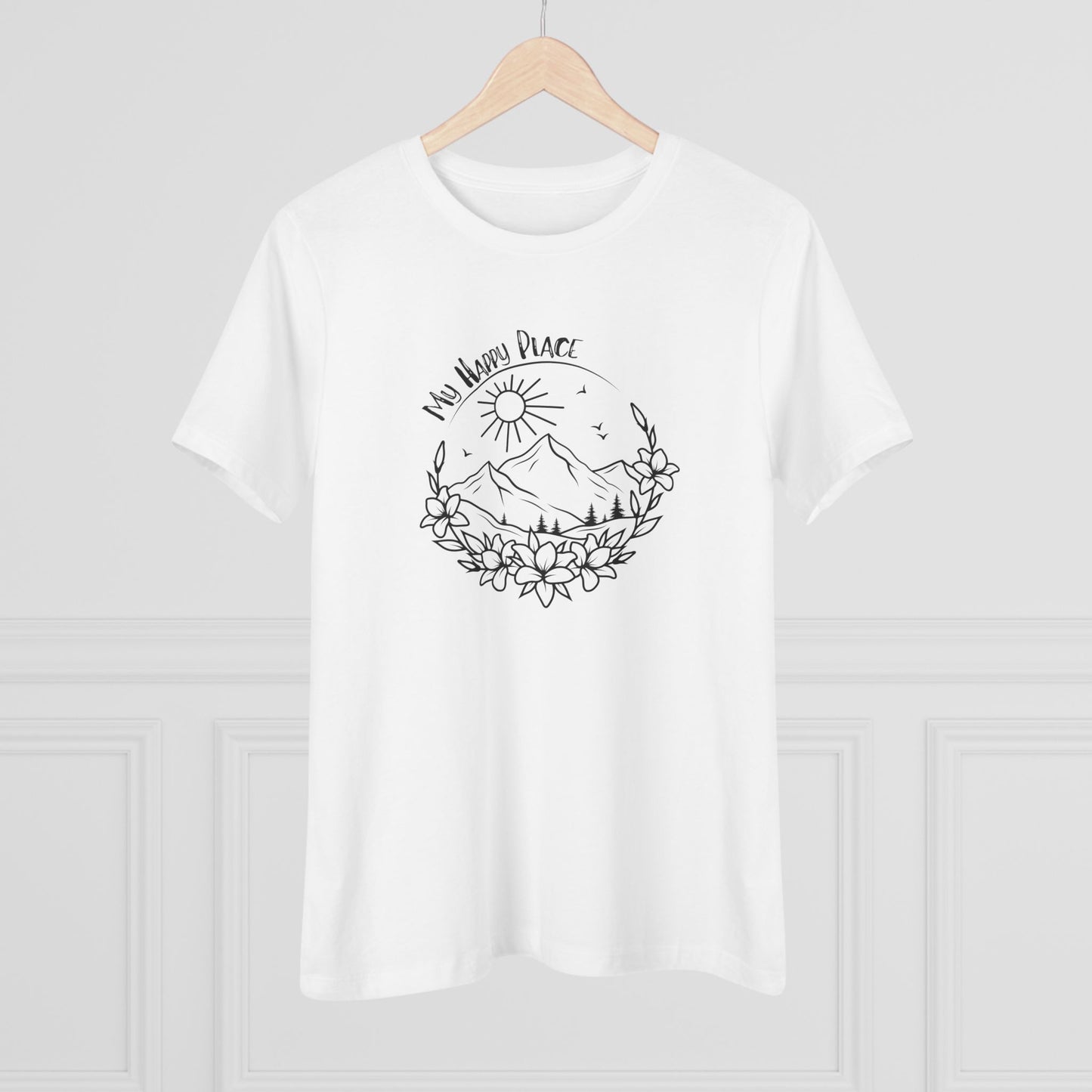 My Happy Place Women's Cotton Tee