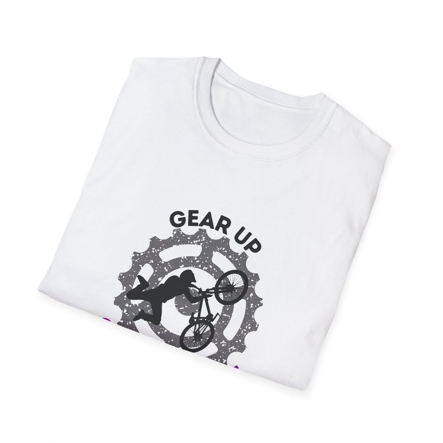 Mountain Bike/BMX Unisex T-shirt: Gear Up Get Airborne