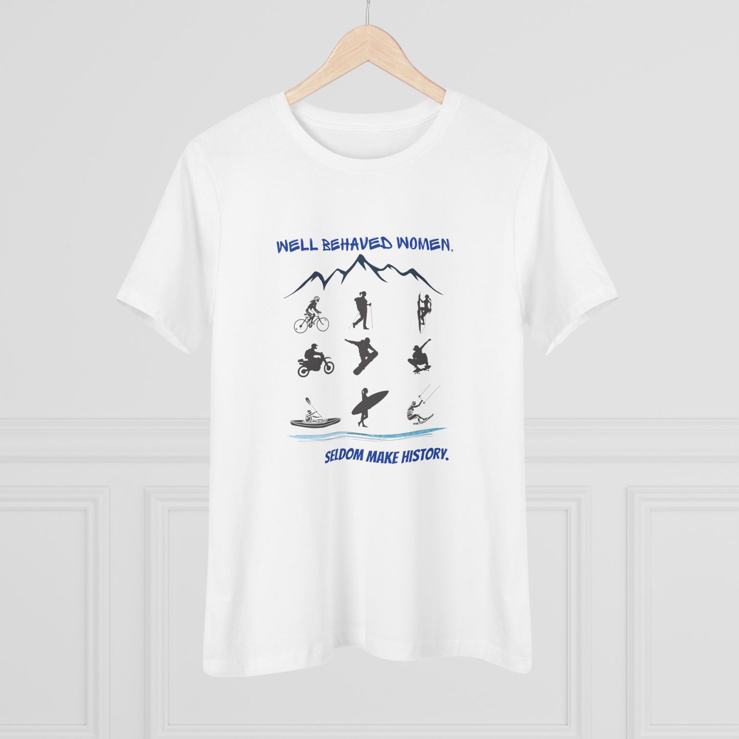 Empowered Women's Cotton Tee - Well Behaved Women