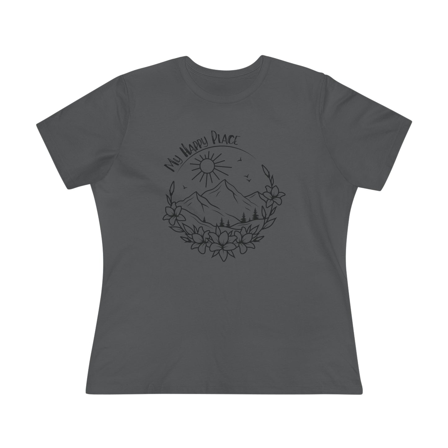 My Happy Place Women's Cotton Tee