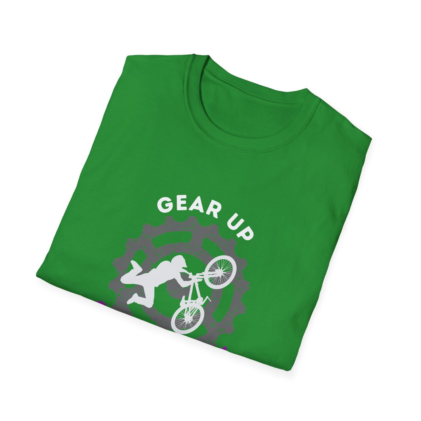 Mountain Bike/BMX Unisex T-shirt: Gear Up Get Airborne